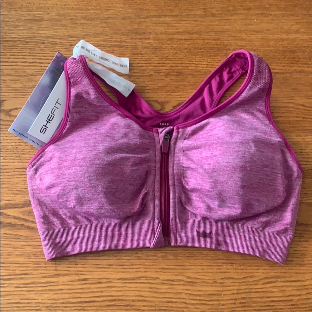 Shefit seamless sports bra- pink